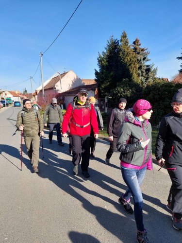 Vycházka Sokolů na 20. Josefský pochod okolo Hlubočku - 18.3.2023